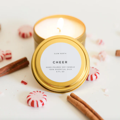 Slow North Travel Tin Candles